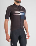 SPORTFUL Cycling short sleeve jersey - GRUPPETTO - black