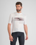 SPORTFUL Cycling short sleeve jersey - GRUPPETTO - white