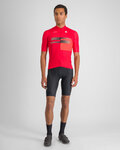 SPORTFUL Cycling short sleeve jersey - GRUPPETTO - pink