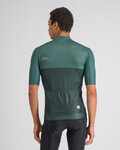 SPORTFUL Cycling short sleeve jersey - PISTA - green