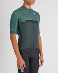 SPORTFUL Cycling short sleeve jersey - PISTA - green