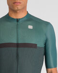 SPORTFUL Cycling short sleeve jersey - PISTA - green