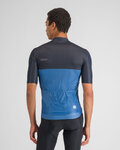 SPORTFUL Cycling short sleeve jersey - PISTA - blue