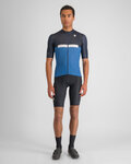 SPORTFUL Cycling short sleeve jersey - PISTA - blue