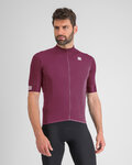 SPORTFUL Cycling short sleeve jersey - SRK - bordeaux