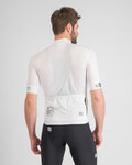 SPORTFUL Cycling short sleeve jersey - SRK - white