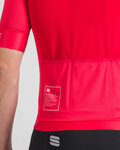 SPORTFUL Cycling short sleeve jersey - SRK - cyclamen