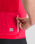 SPORTFUL Cycling short sleeve jersey - SRK - cyclamen