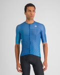 SPORTFUL Cycling short sleeve jersey - LIGHT - blue