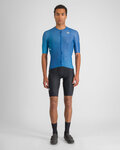 SPORTFUL Cycling short sleeve jersey - LIGHT - blue