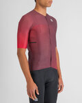 SPORTFUL Cycling short sleeve jersey - LIGHT - bordeaux