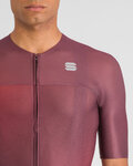 SPORTFUL Cycling short sleeve jersey - LIGHT - bordeaux