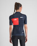SPORTFUL Cycling short sleeve jersey - GRUPPETTO - blue/red