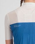 SPORTFUL Cycling short sleeve jersey - PISTA W - blue/white