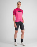 SPORTFUL Cycling short sleeve jersey - PISTA - pink