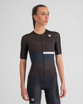 SPORTFUL Cycling short sleeve jersey - BOMBER - black