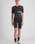 SPORTFUL Cycling short sleeve jersey - BOMBER - black