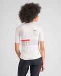 SPORTFUL Cycling short sleeve jersey - BOMBER - white