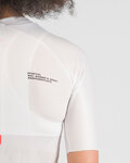SPORTFUL Cycling short sleeve jersey - BOMBER - white