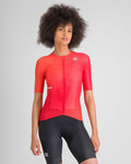 SPORTFUL Cycling short sleeve jersey - LIGHT - red