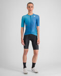 SPORTFUL Cycling short sleeve jersey - LIGHT - blue