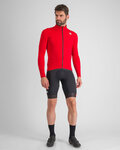 SPORTFUL Cycling windproof jacket - FIANDRE LIGHT - red