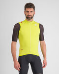 SPORTFUL Cycling gilet - FIANDRE PRO - yellow