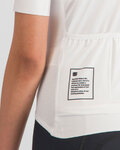SPORTFUL Cycling short sleeve jersey - SRK W - white