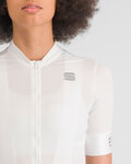 SPORTFUL Cycling short sleeve jersey - SRK W - white