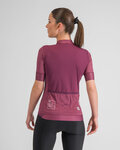 SPORTFUL Cycling short sleeve jersey - SRK W - bordeaux