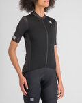 SPORTFUL Cycling short sleeve jersey - SRK - black