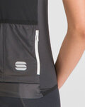 SPORTFUL Cycling short sleeve jersey - SRK - black