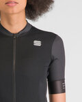 SPORTFUL Cycling short sleeve jersey - SRK - black