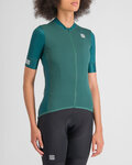 SPORTFUL Cycling short sleeve jersey - SRK - green