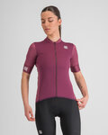 SPORTFUL Cycling short sleeve jersey - SRK - bordeaux