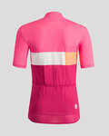 SPORTFUL Cycling short sleeve jersey - SNAP KID - pink