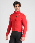 SPORTFUL Cycling thermal jacket - SRK - red