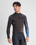 SPORTFUL Cycling winter long sleeve jersey - BODYFIT PRO THERMAL - black