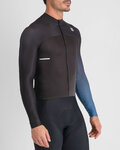 SPORTFUL Cycling winter long sleeve jersey - BODYFIT PRO THERMAL - black