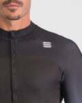 SPORTFUL Cycling winter long sleeve jersey - BODYFIT PRO THERMAL - black