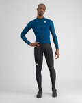 SPORTFUL Cycling winter long sleeve jersey - SRK THERMAL - blue