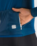 SPORTFUL Cycling winter long sleeve jersey - SRK THERMAL - blue