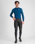 SPORTFUL Cycling winter long sleeve jersey - SRK THERMAL - blue