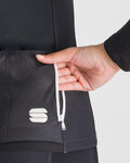 SPORTFUL Cycling winter long sleeve jersey - SRK THERMAL W - black
