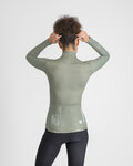 SPORTFUL Cycling winter long sleeve jersey - SRK THERMAL W - green