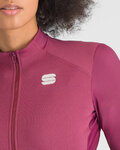 SPORTFUL Cycling winter long sleeve jersey - SRK THERMAL W - purple