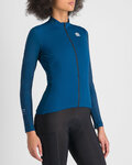 SPORTFUL Cycling winter long sleeve jersey - SRK THERMAL - blue