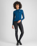 SPORTFUL Cycling winter long sleeve jersey - SRK THERMAL - blue