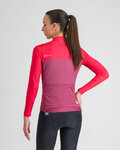SPORTFUL Cycling winter long sleeve jersey - PISTA THERMAL W - pink