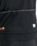 SPORTFUL Cycling thermal jacket - GIARA SOFTSHELL - black